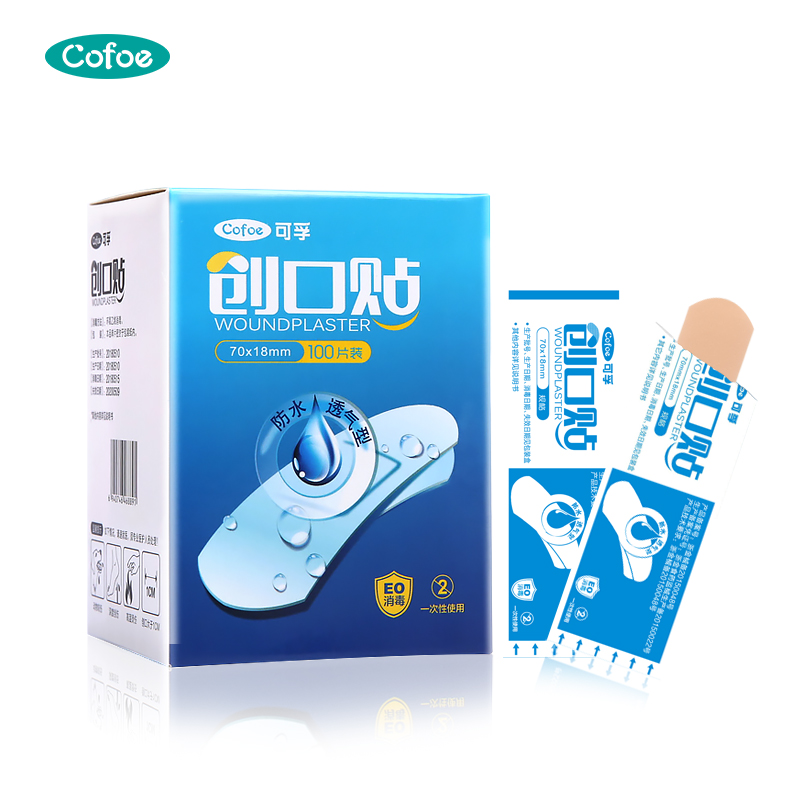 Band-aid de primeiros socorros respirável para adultos