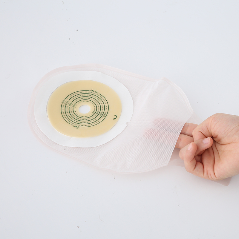Duas peças saco de ostomia drenável para adultos