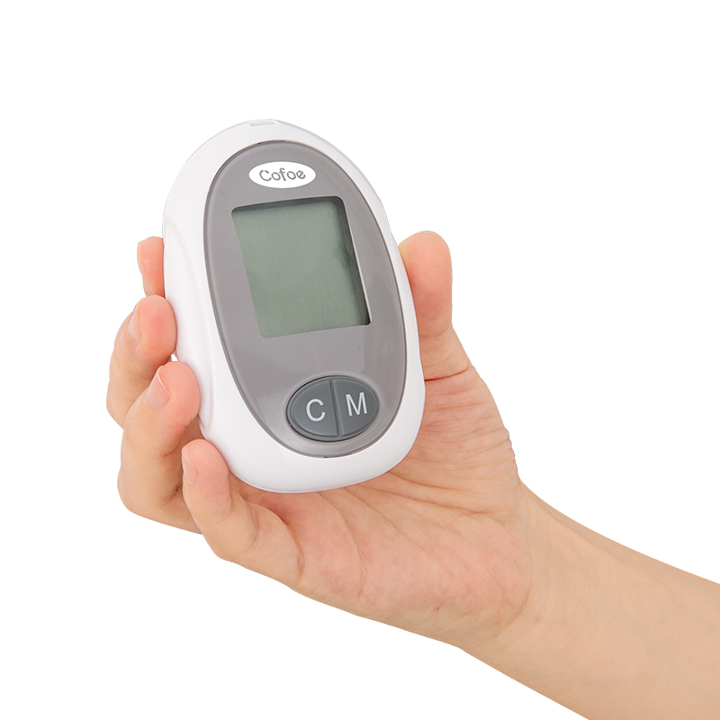 CE Qualidade de qualidade Hot Sale KF-A10-C Digital Clinic Blood Glicose Meter com tiras