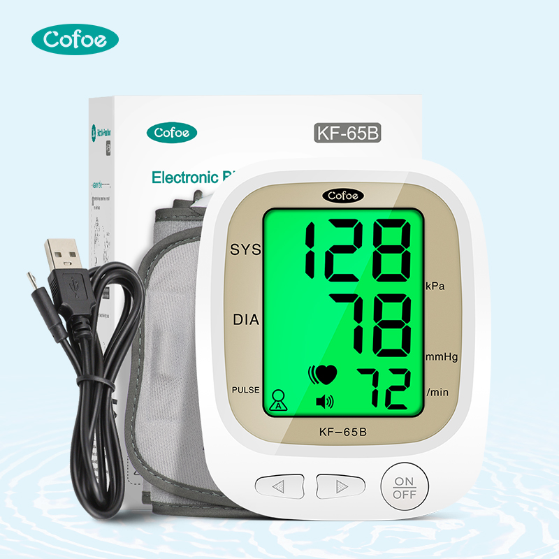 KF-65B automático automático Monitor de pressão arterial digital (tipo de braço)